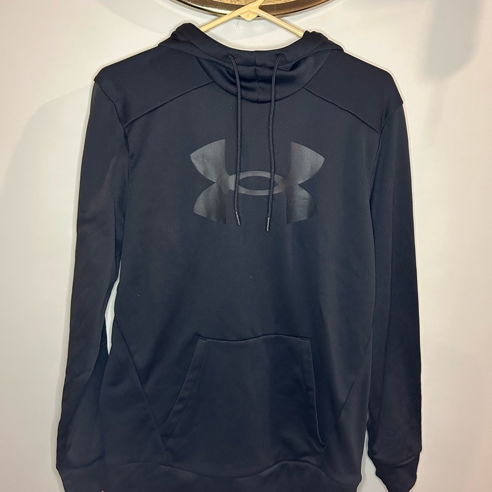 Under Armour Black Sweatshirt with Logo